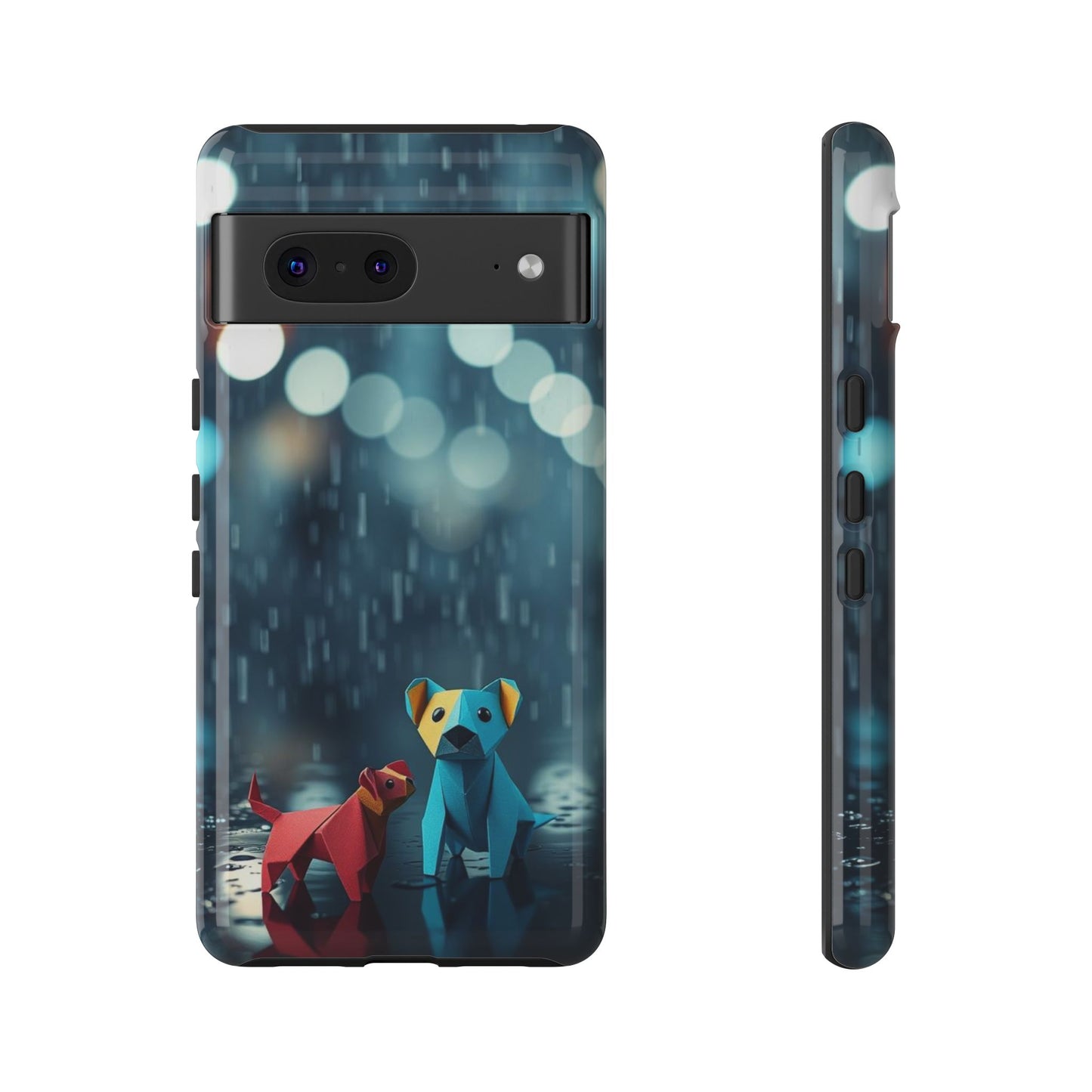 Origami 'Wee Pals' Design Phone Case