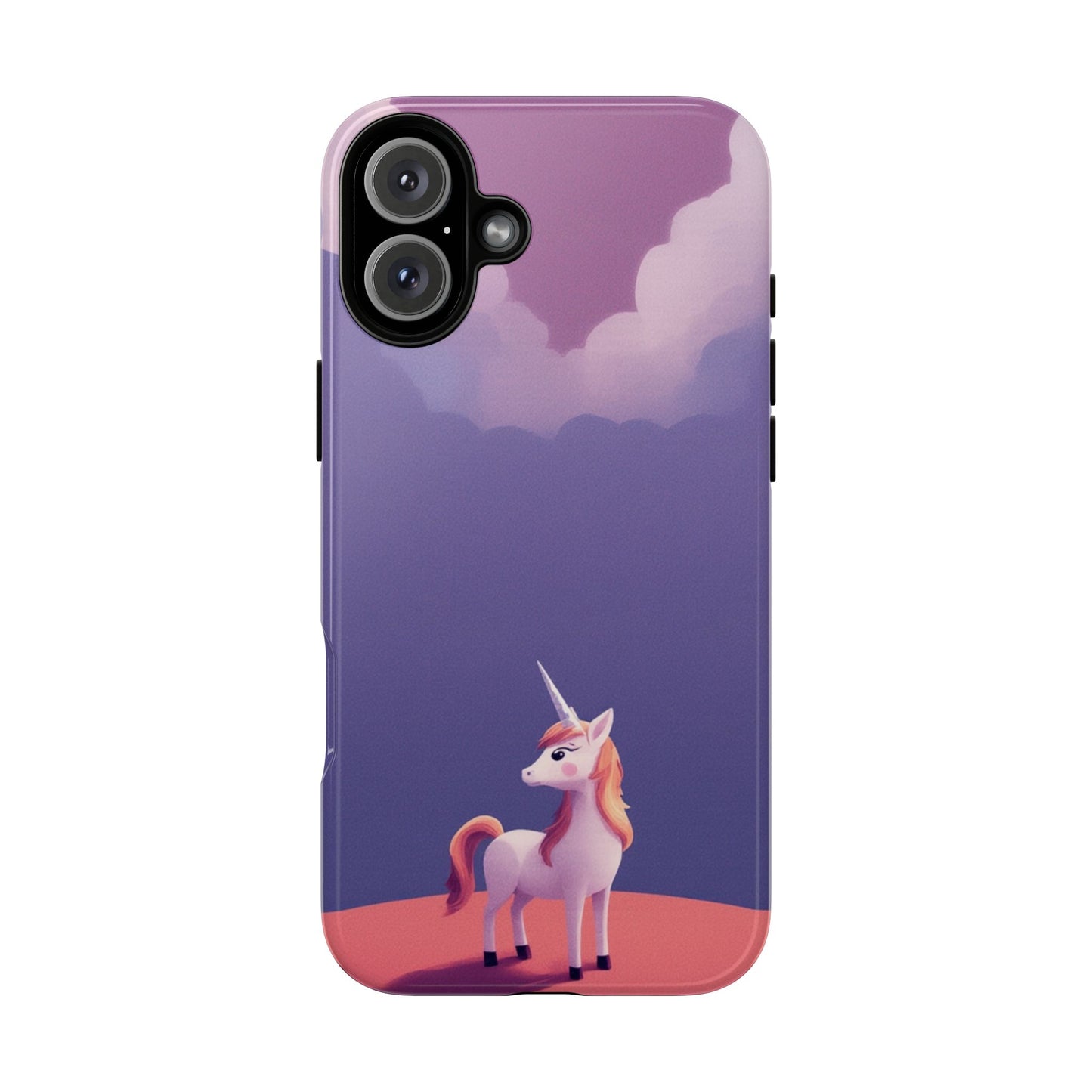 Cute Unicorn & Cloud Design Phone Case
