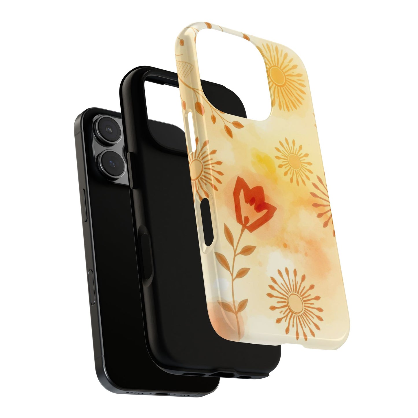 Boho Chic Watercolour Pattern Phone Case