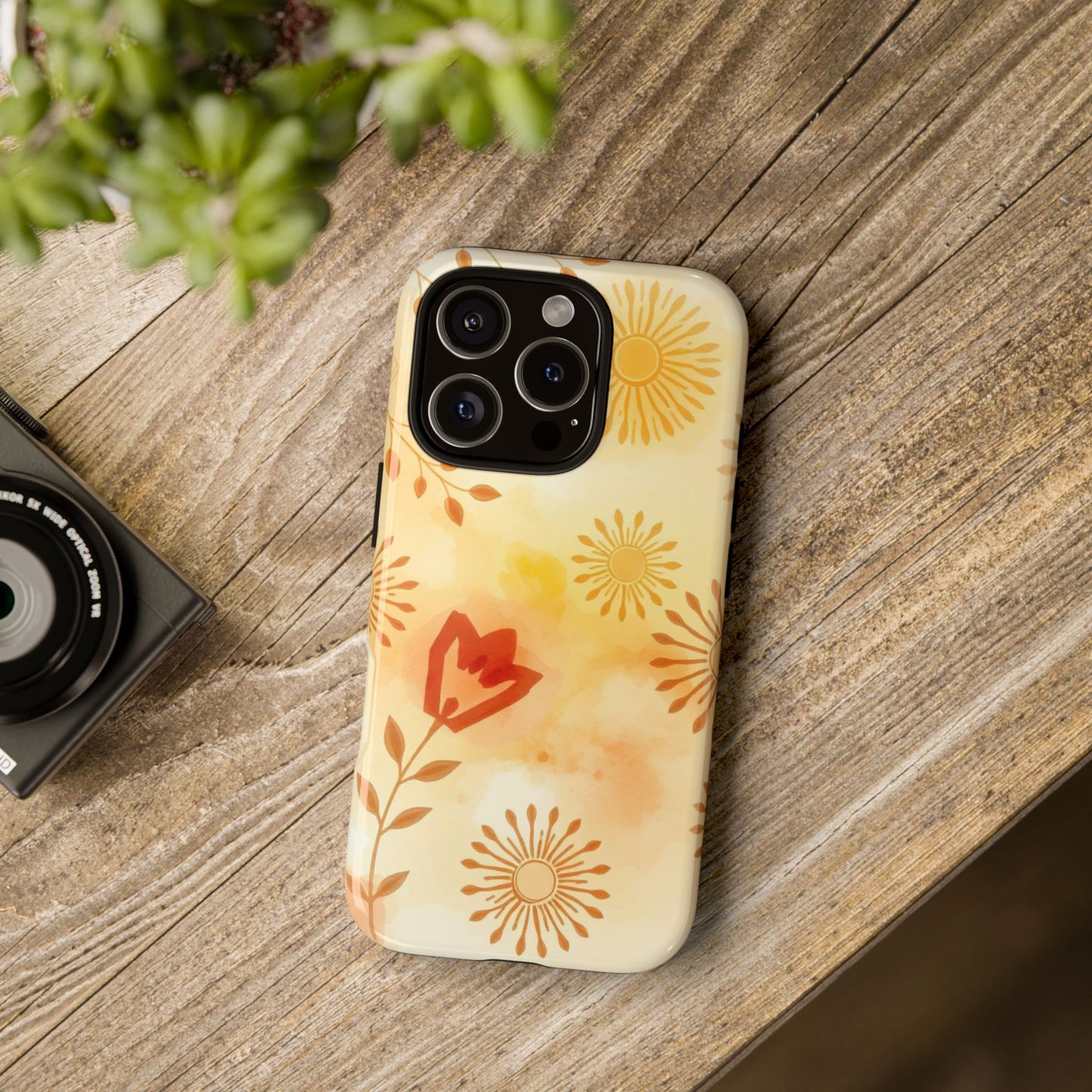 Boho Chic Watercolour Pattern Phone Case