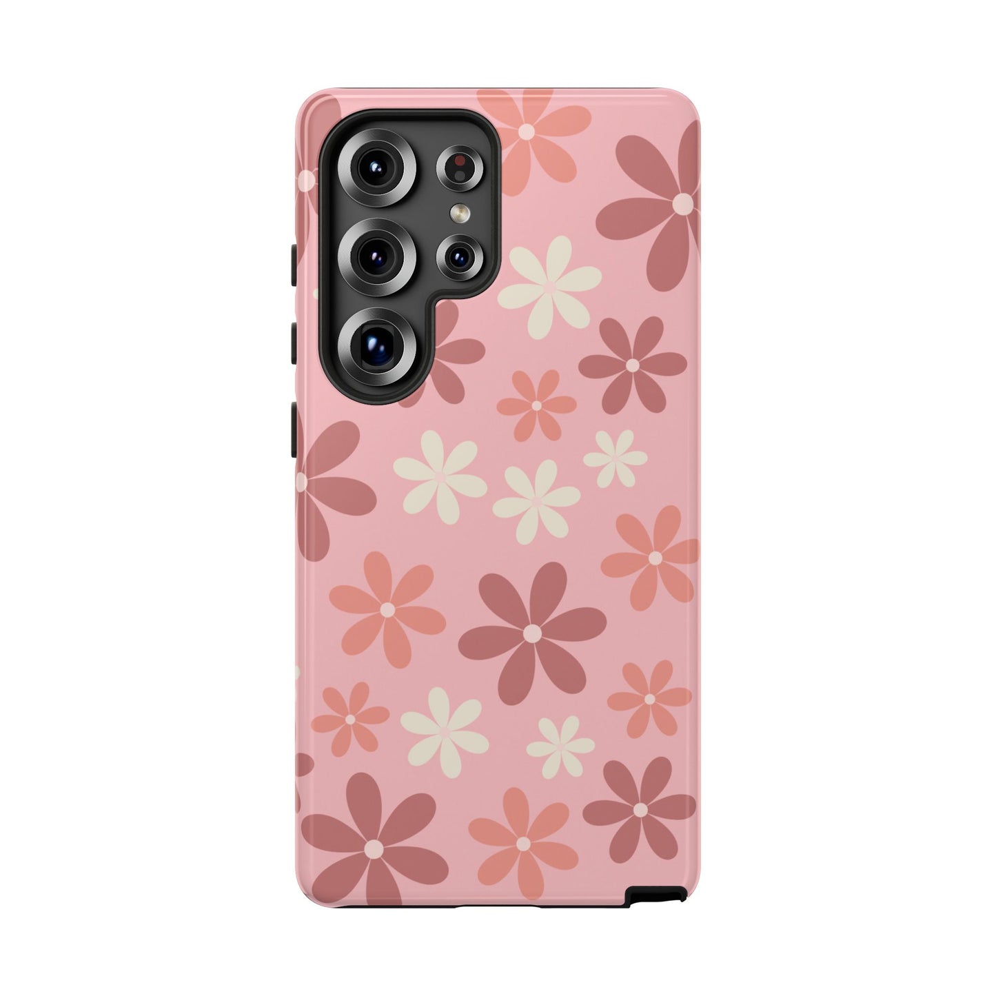 'Pink Floral Pattern' Phone Case