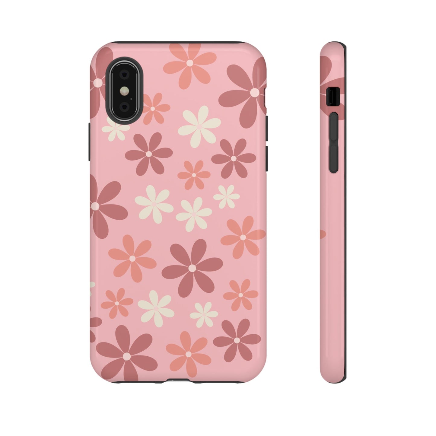 'Pink Floral Pattern' Phone Case