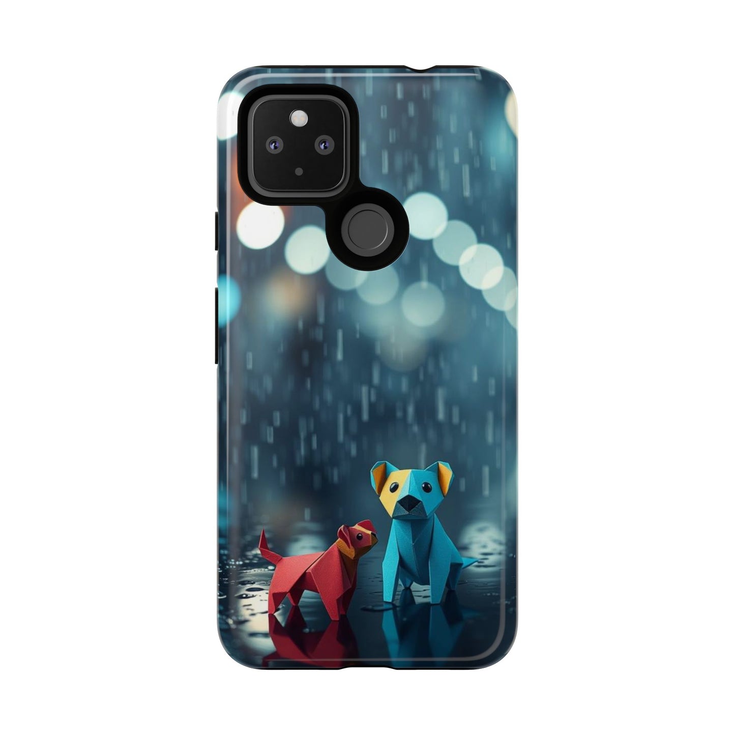 Origami 'Wee Pals' Design Phone Case