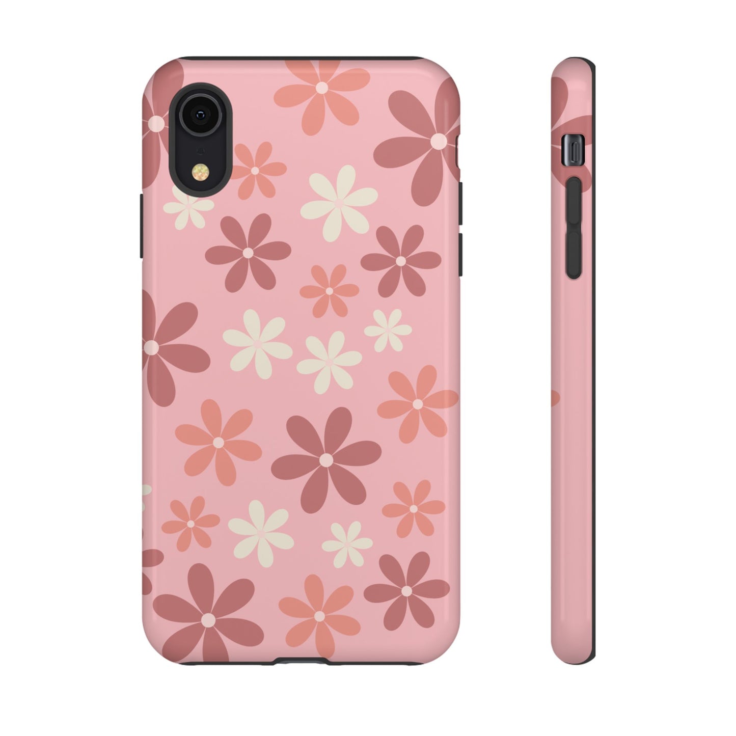 'Pink Floral Pattern' Phone Case