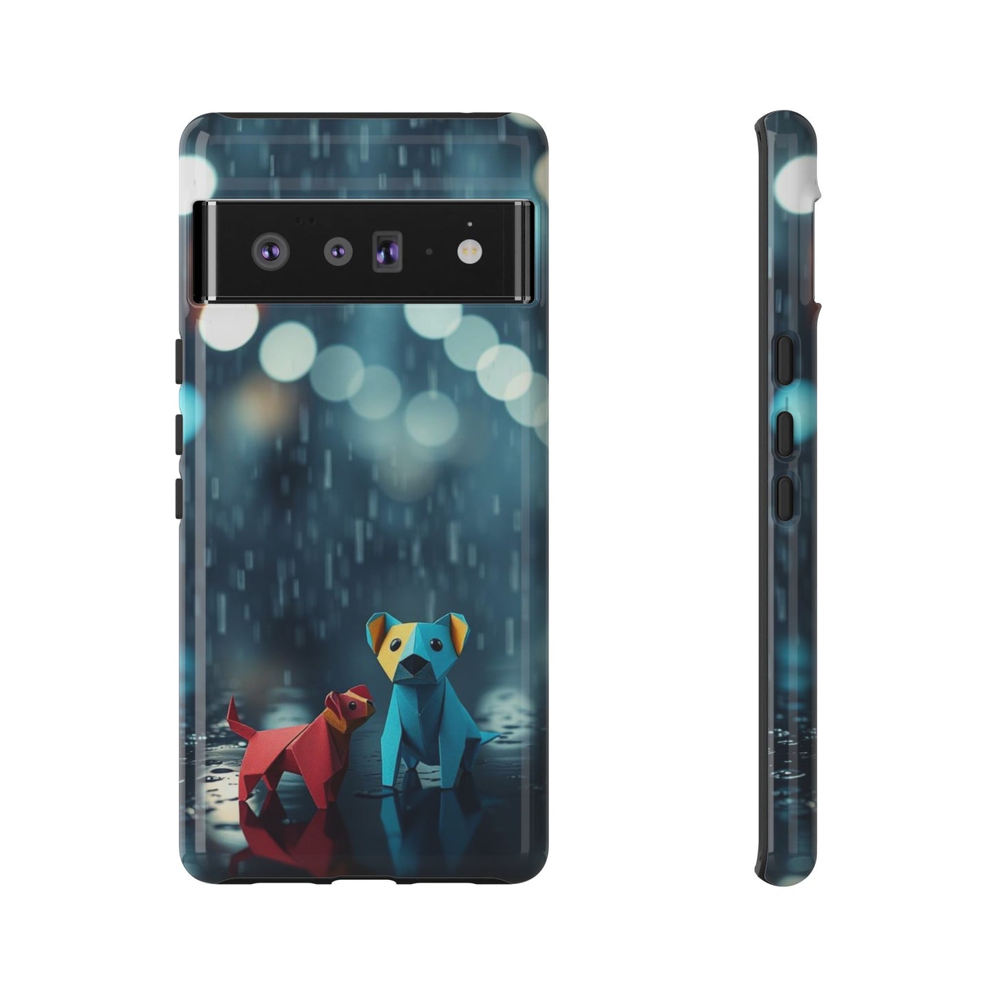 Origami 'Wee Pals' Design Phone Case