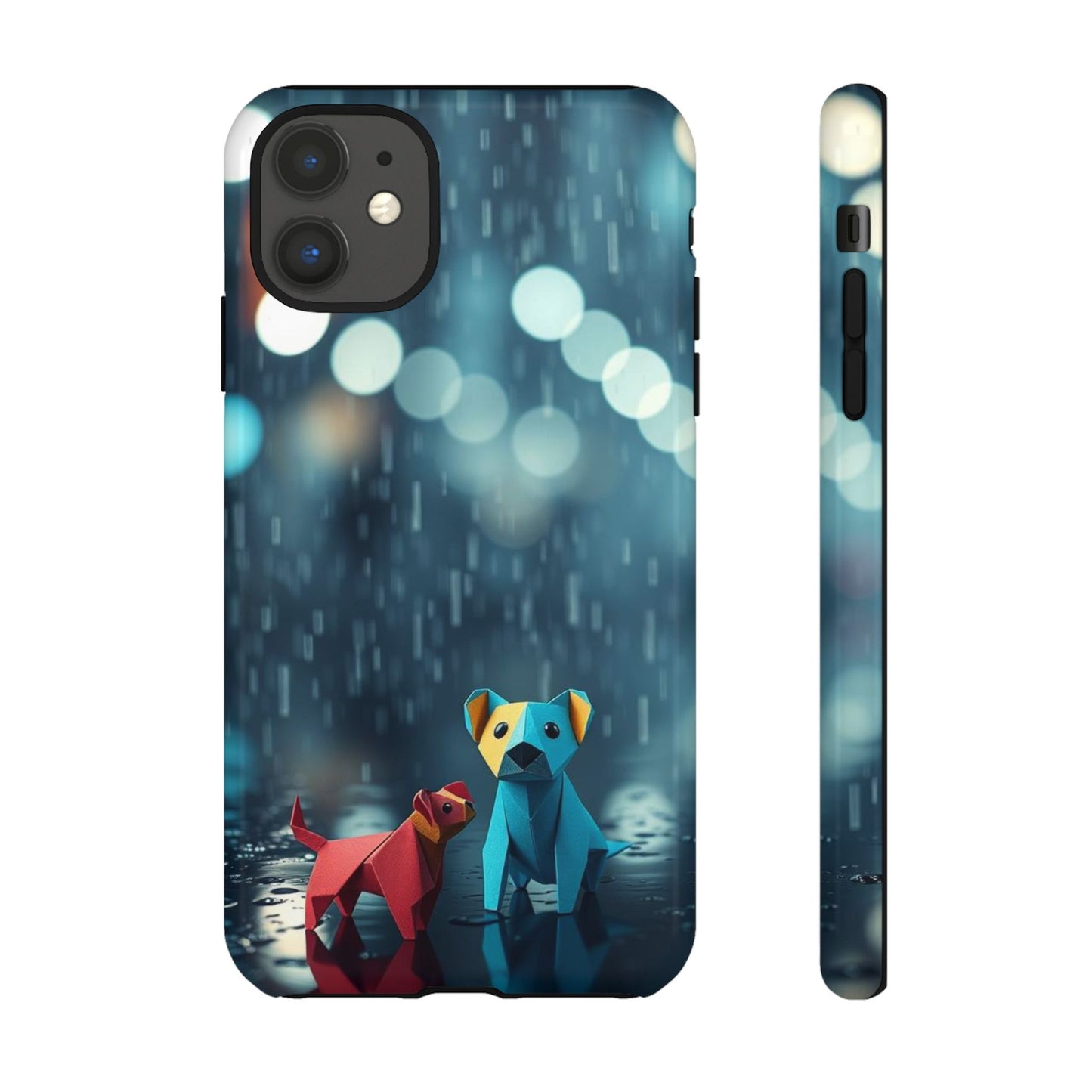 Origami 'Wee Pals' Design Phone Case