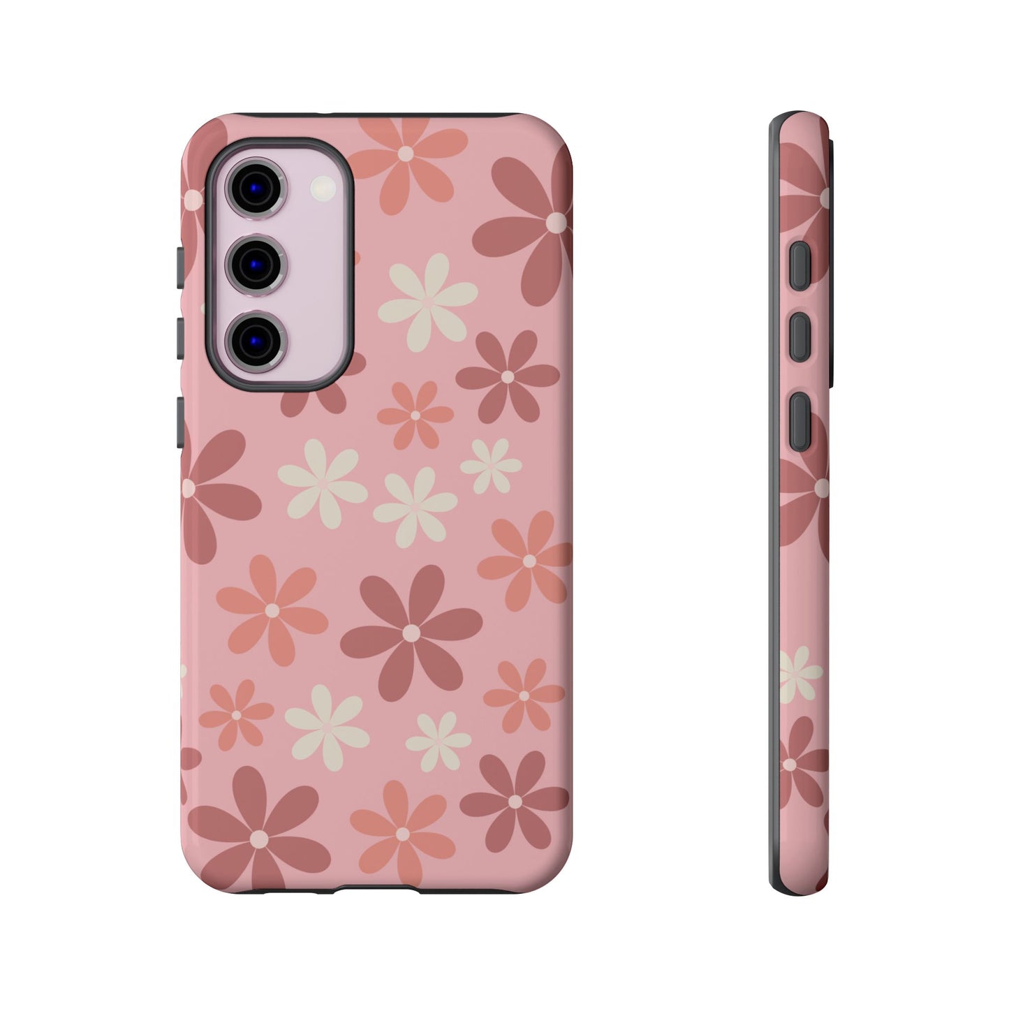 'Pink Floral Pattern' Phone Case