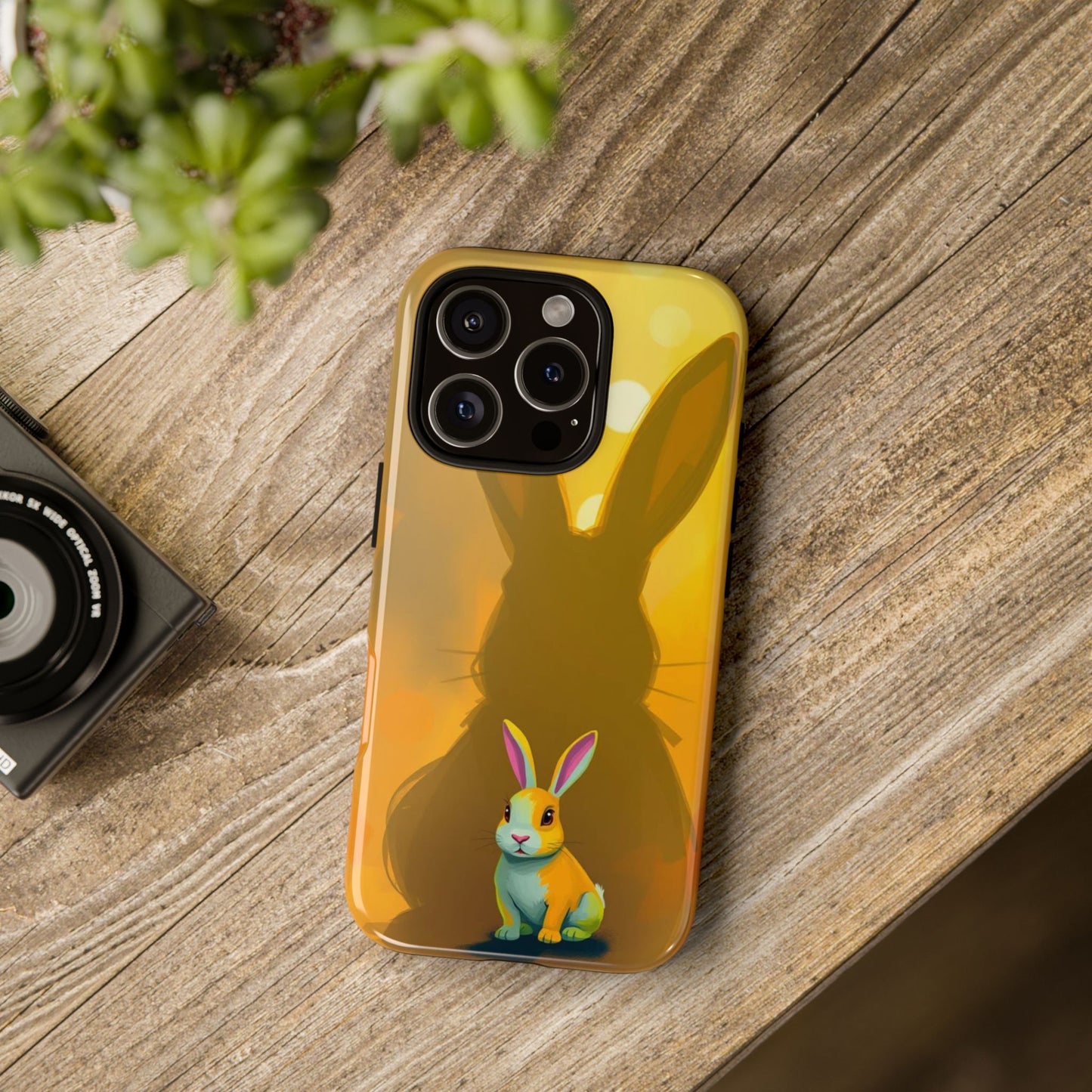 Shadow Rabbit Design Phone Case