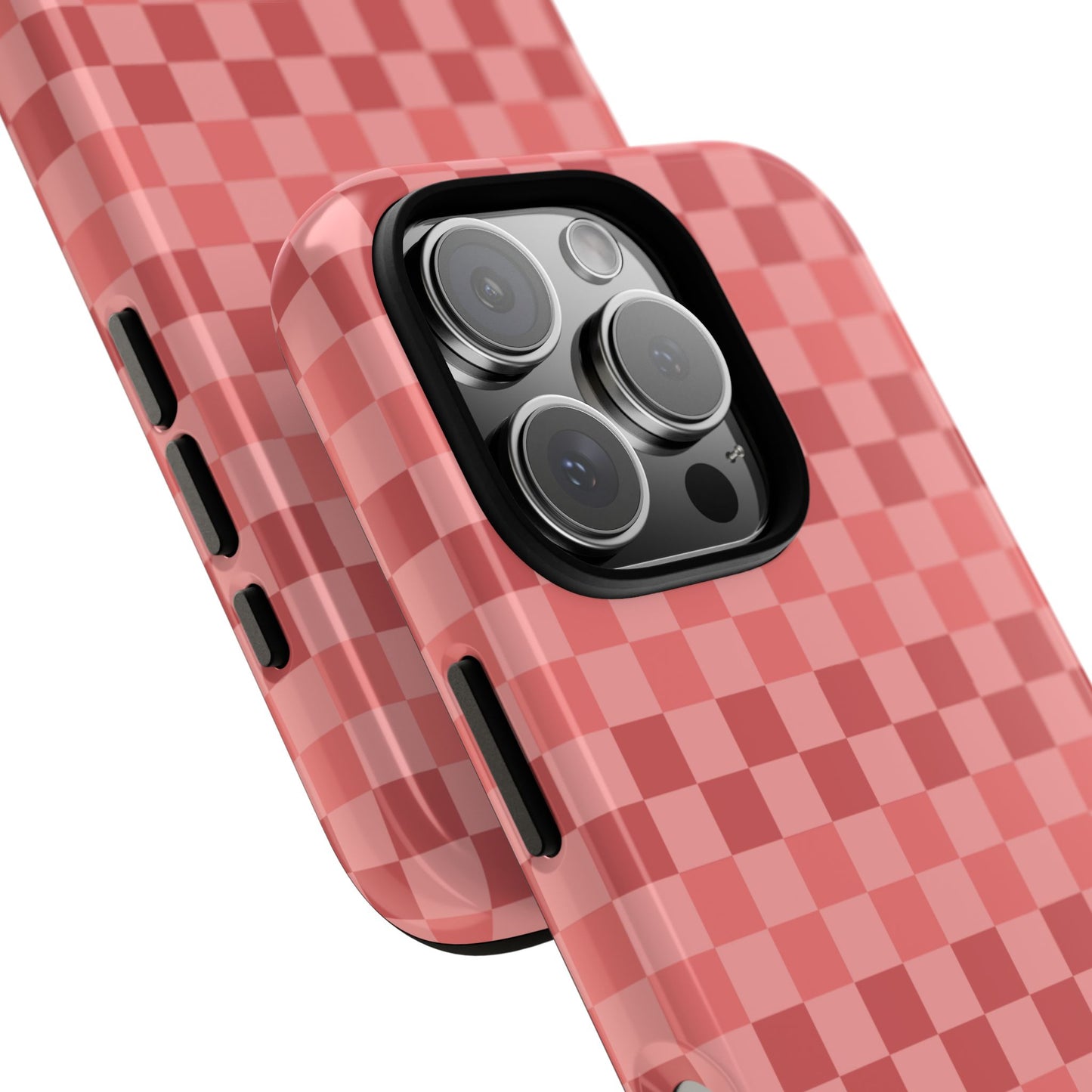 Phone Case - ’Bold Pink Checkered Pattern’ Phone Case