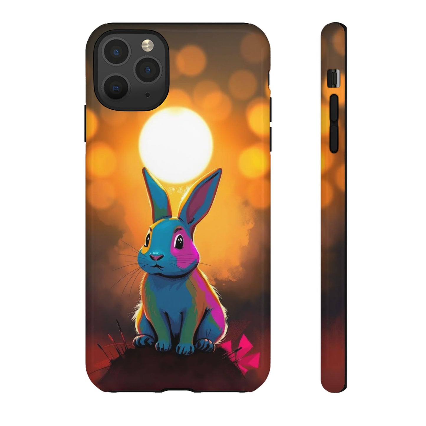 Pop Art Rabbit Design Phone Case