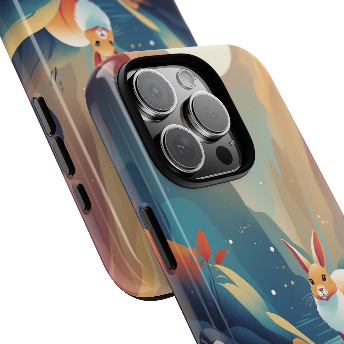 Stylised Rabbit Design Phone Case