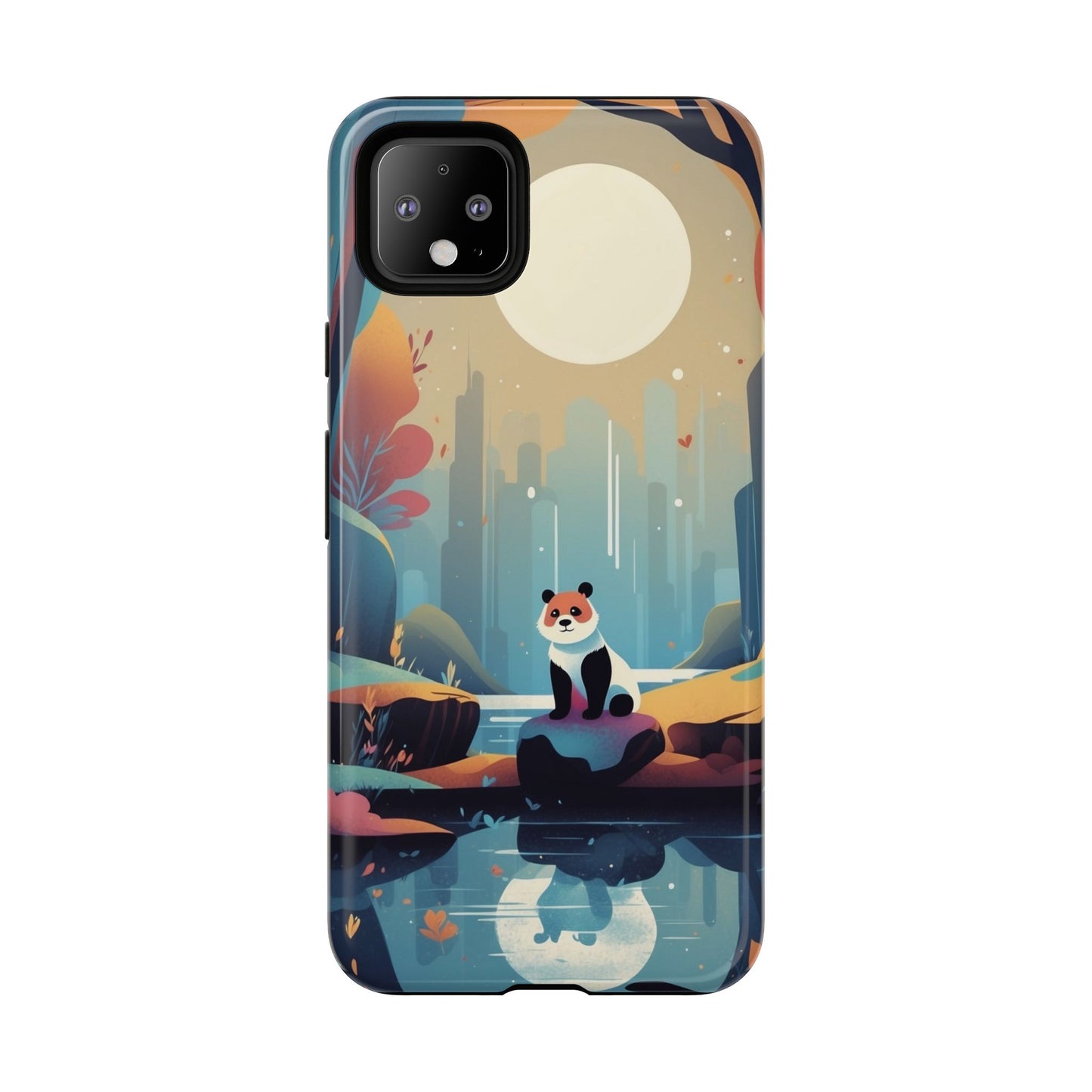 Stylised Panda Design Phone Case