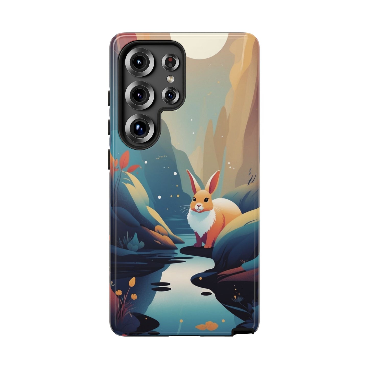 Stylised Rabbit Design Phone Case