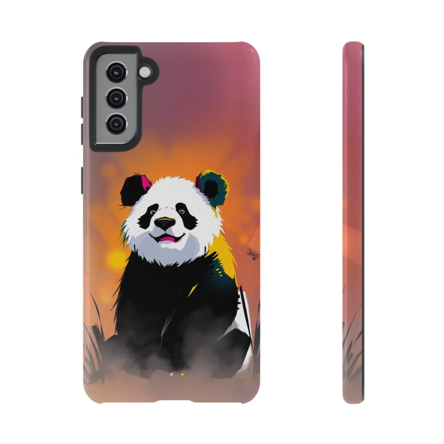 Pop Art Panda Design Phone Case