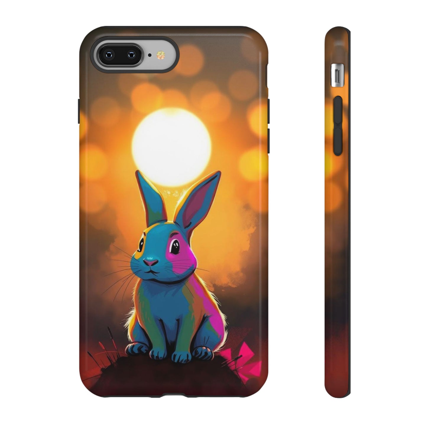 Pop Art Rabbit Design Phone Case