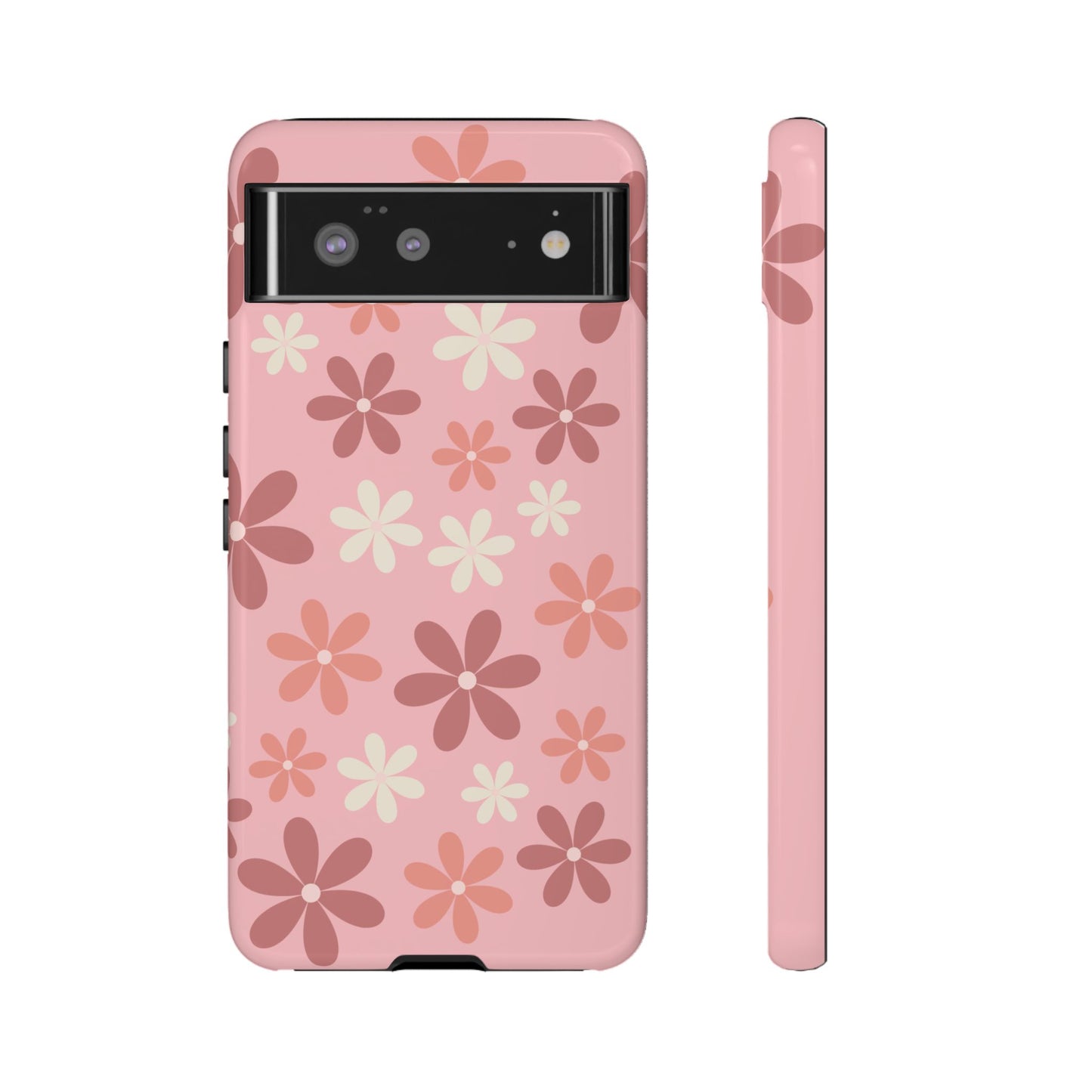 'Pink Floral Pattern' Phone Case