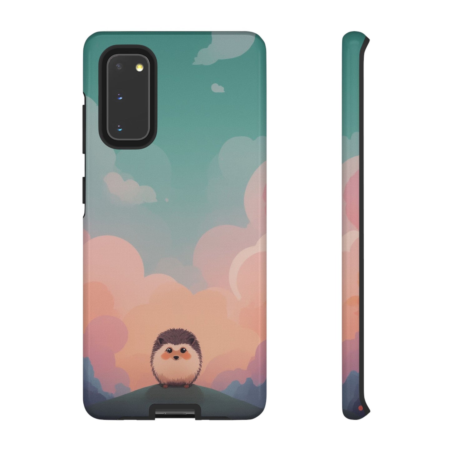 Cute Hedgehog & Cloud Design Phone Case