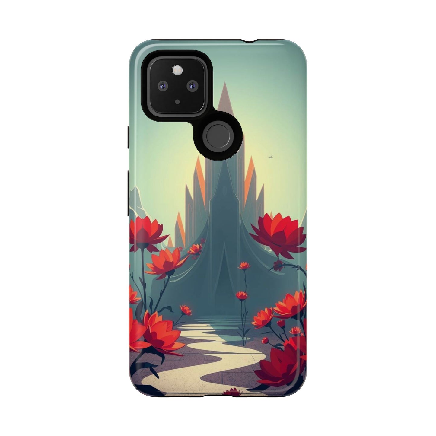 Gothic Alien Garden Design Phone Case