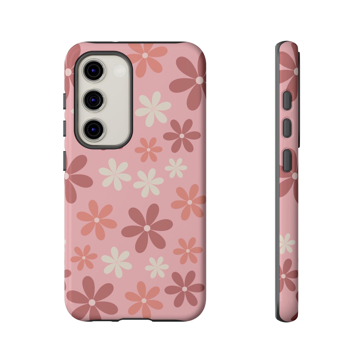 'Pink Floral Pattern' Phone Case