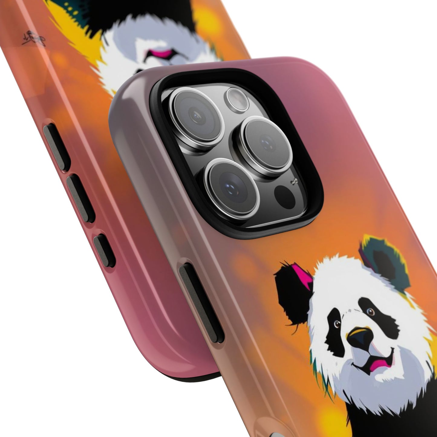 Pop Art Panda Design Phone Case