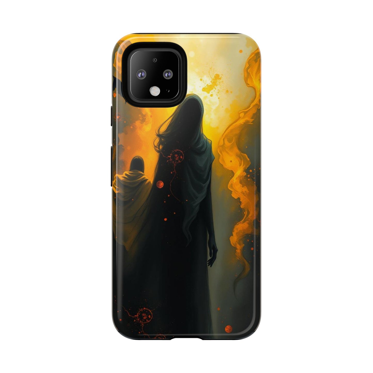 Acrylic Gothic Myterious Figures Phone Case