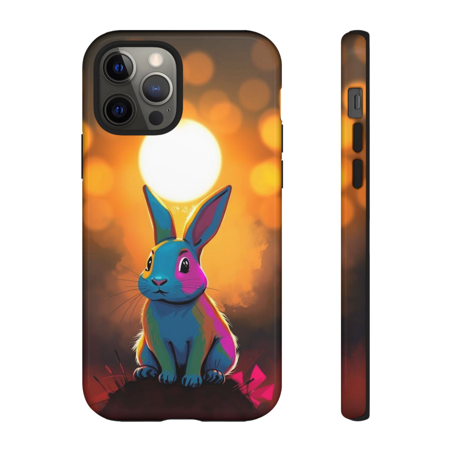Pop Art Rabbit Design Phone Case