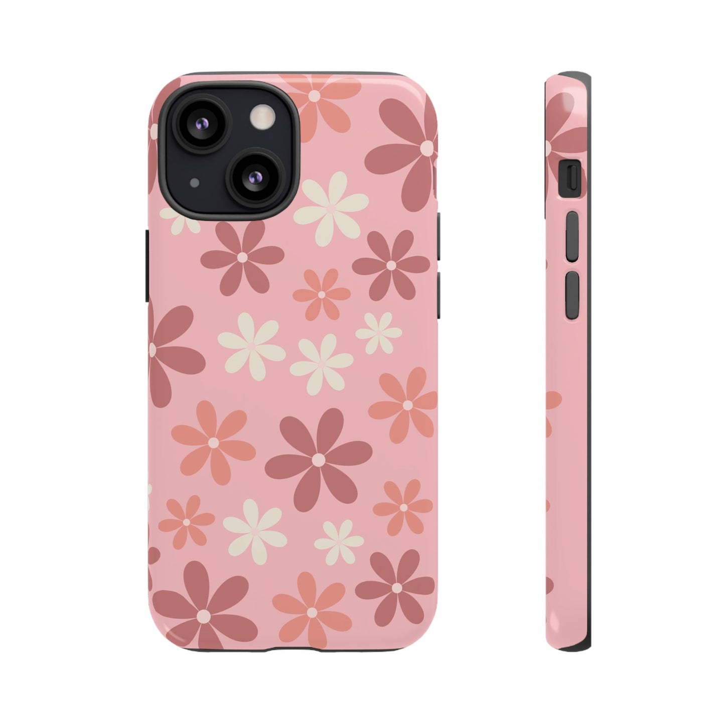 'Pink Floral Pattern' Phone Case
