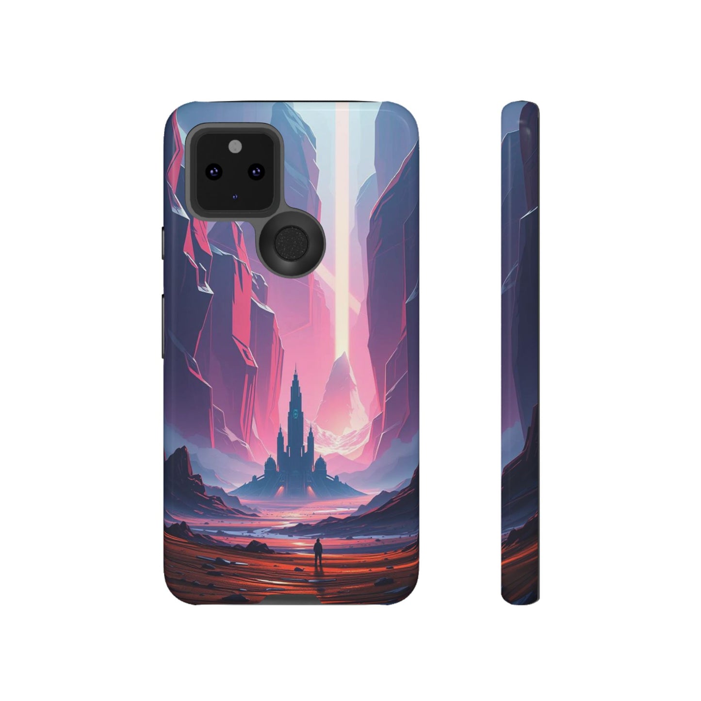 Alien Fortress Design Phone Case