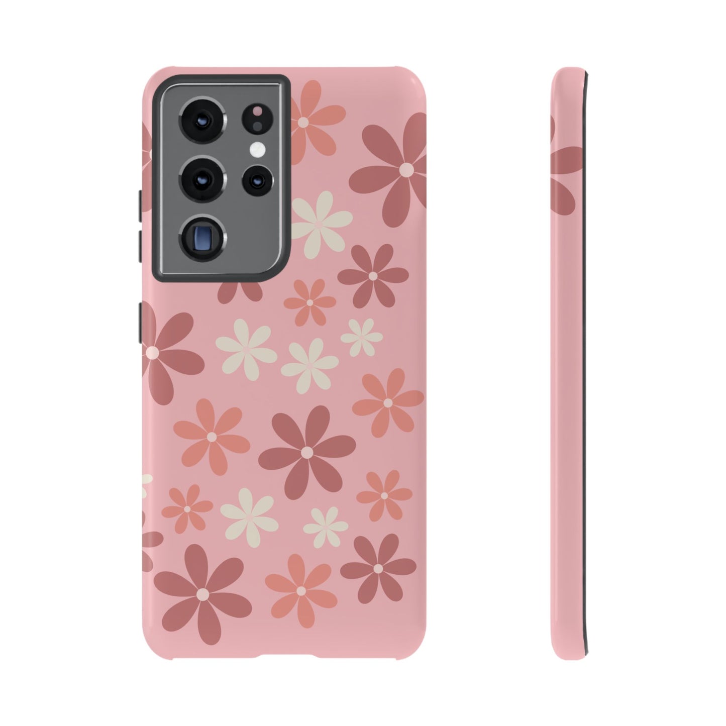 'Pink Floral Pattern' Phone Case