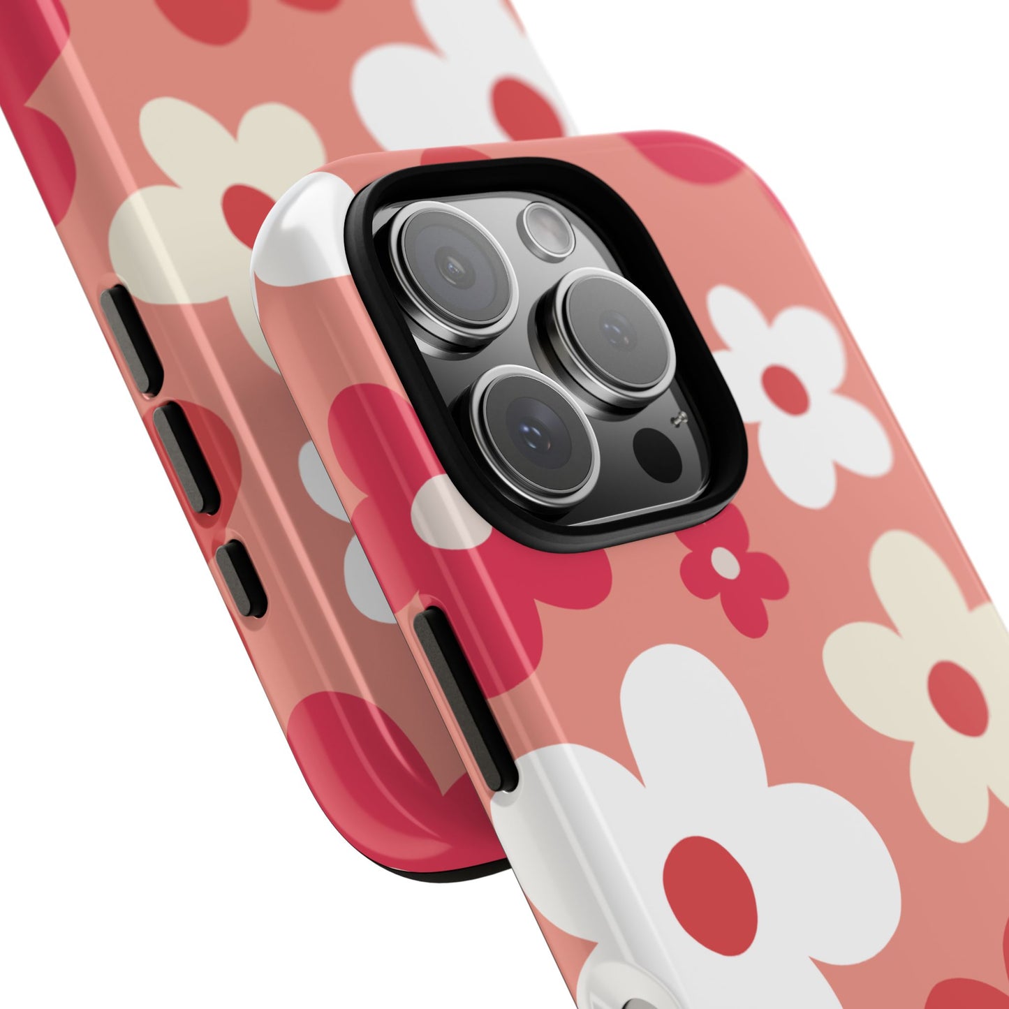 Phone Case - ’Pink Daisy Pattern’ Phone Case