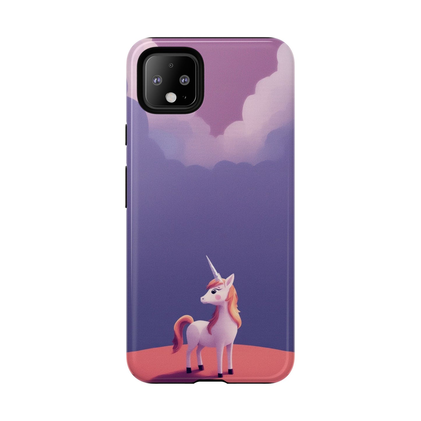 Cute Unicorn & Cloud Design Phone Case