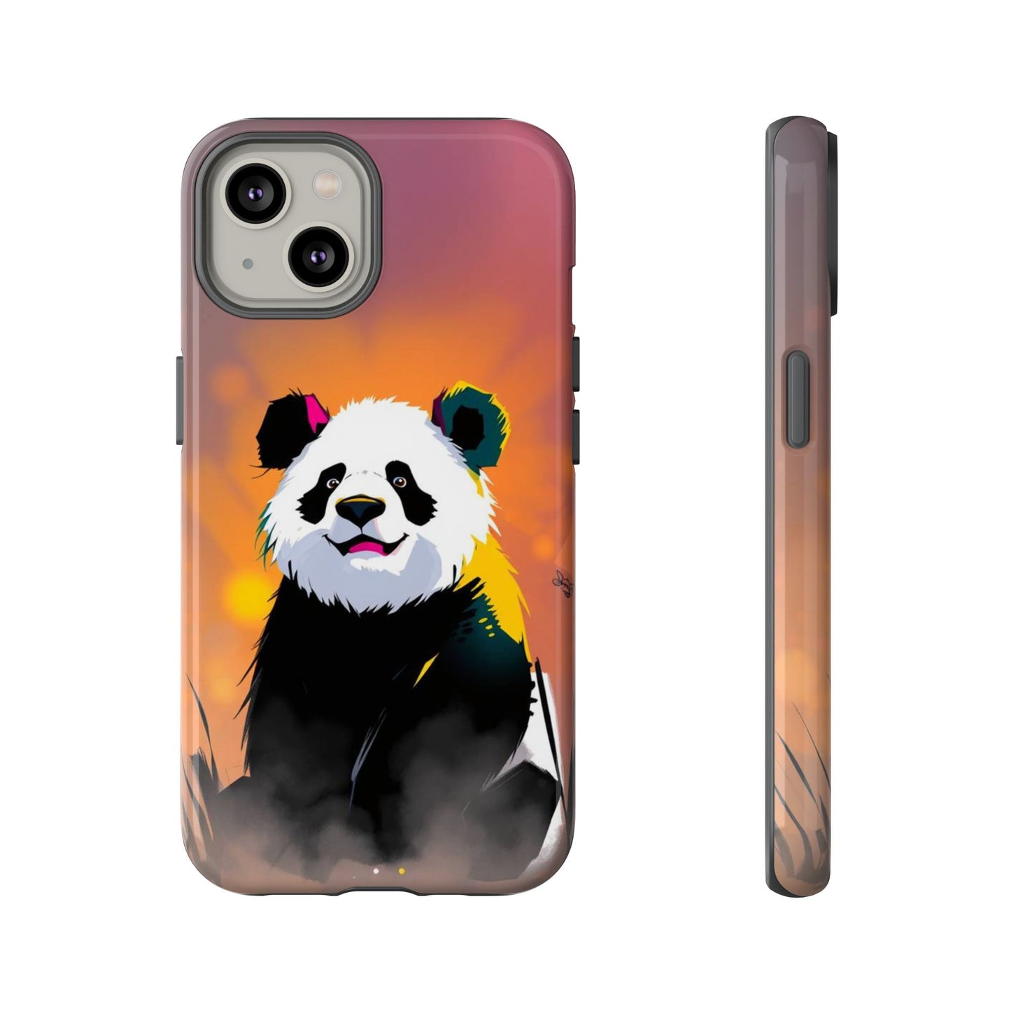 Pop Art Panda Design Phone Case