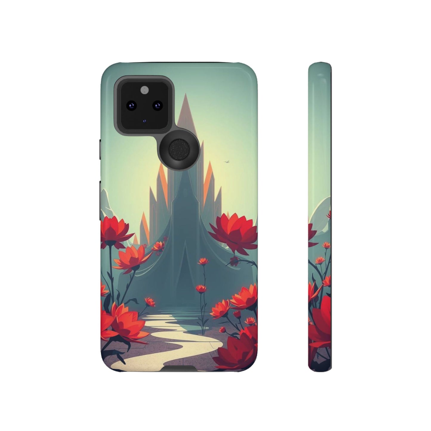 Gothic Alien Garden Design Phone Case