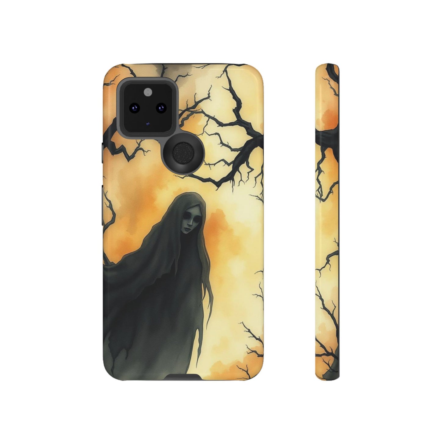 Watercolour Gothic Deathly Woman Phone Case