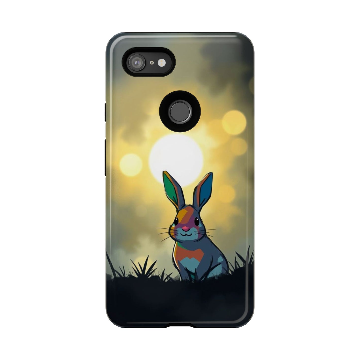 Gothic Rabbit Moody Design Phone Case