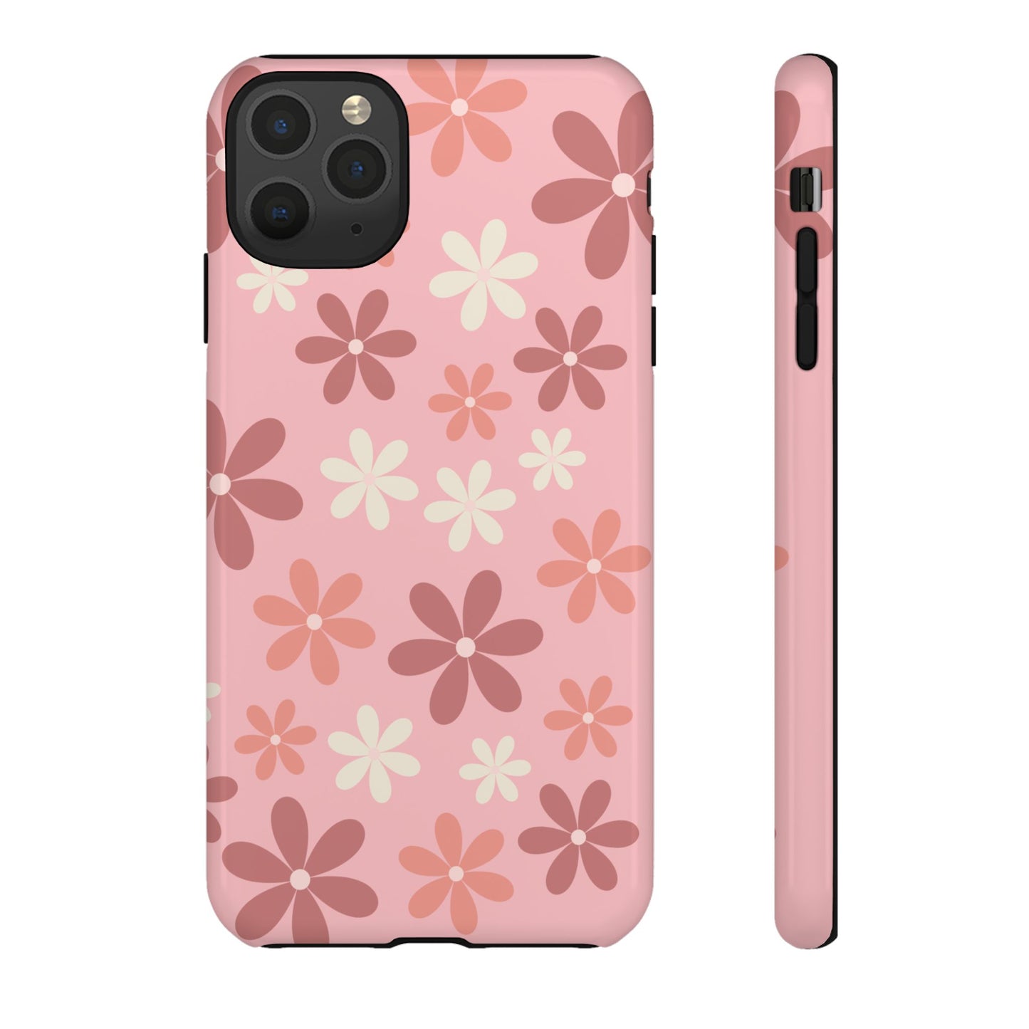 'Pink Floral Pattern' Phone Case