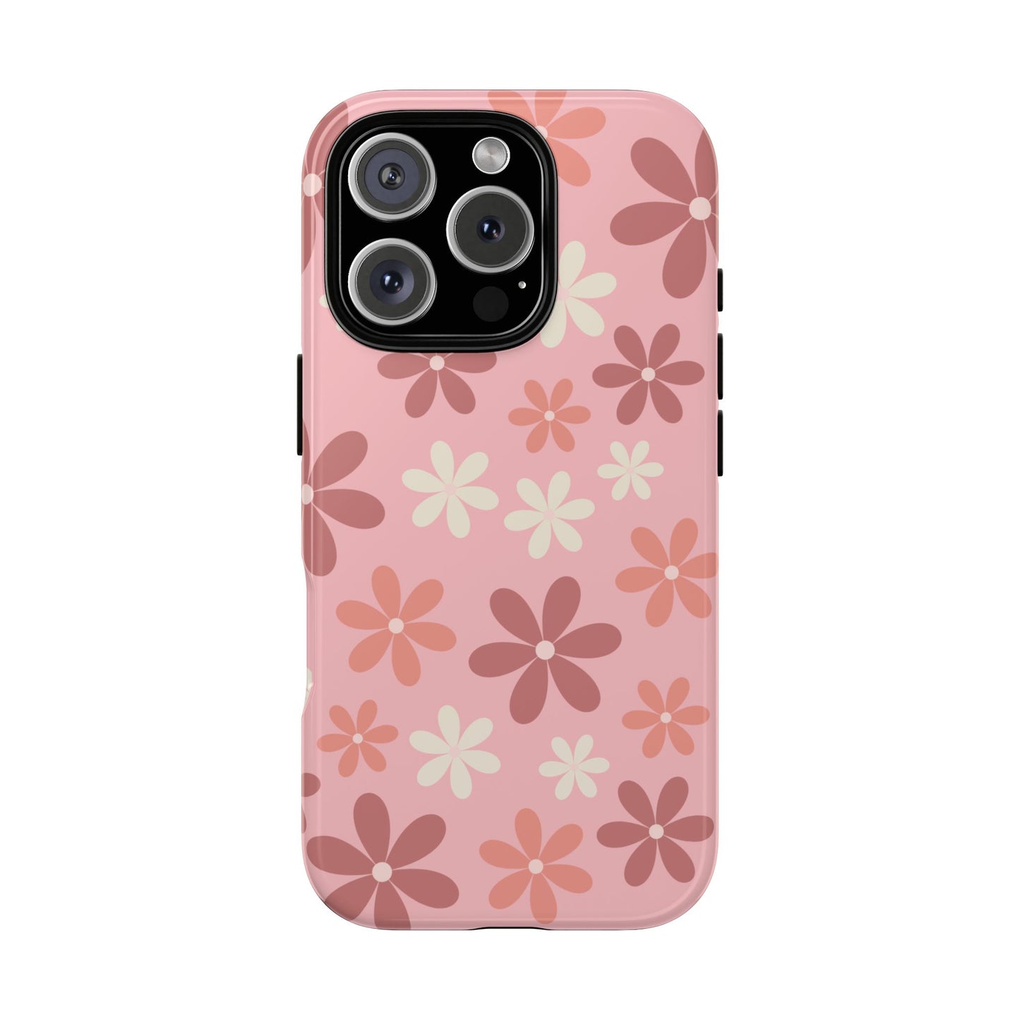 'Pink Floral Pattern' Phone Case