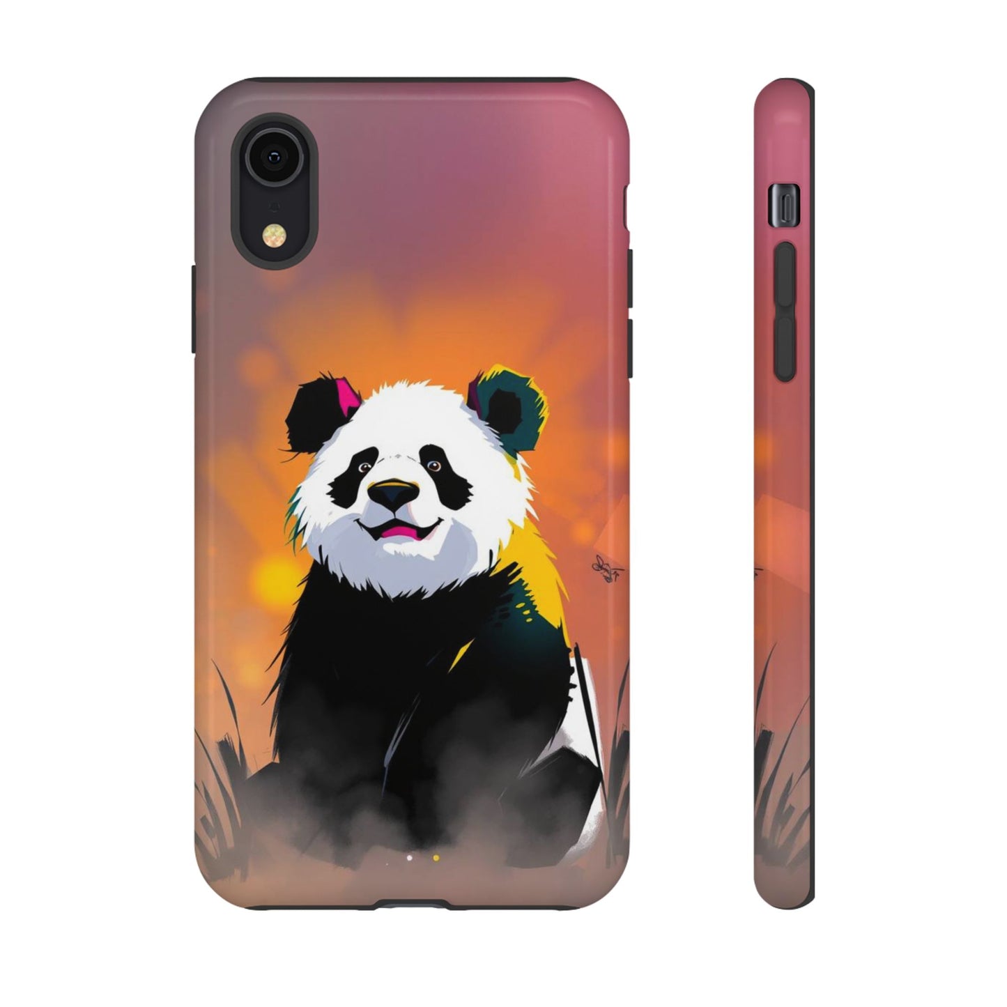 Pop Art Panda Design Phone Case