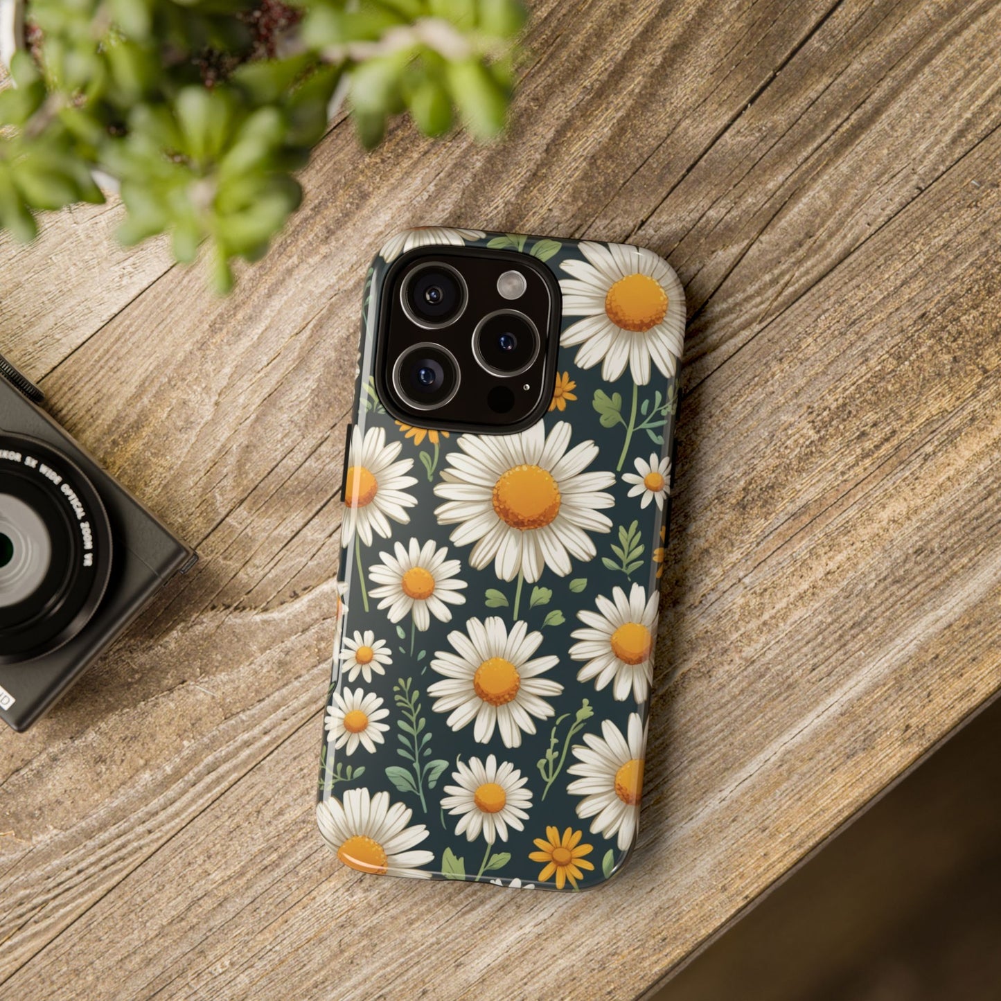 Daisies Floral Pattern 3 Phone Case