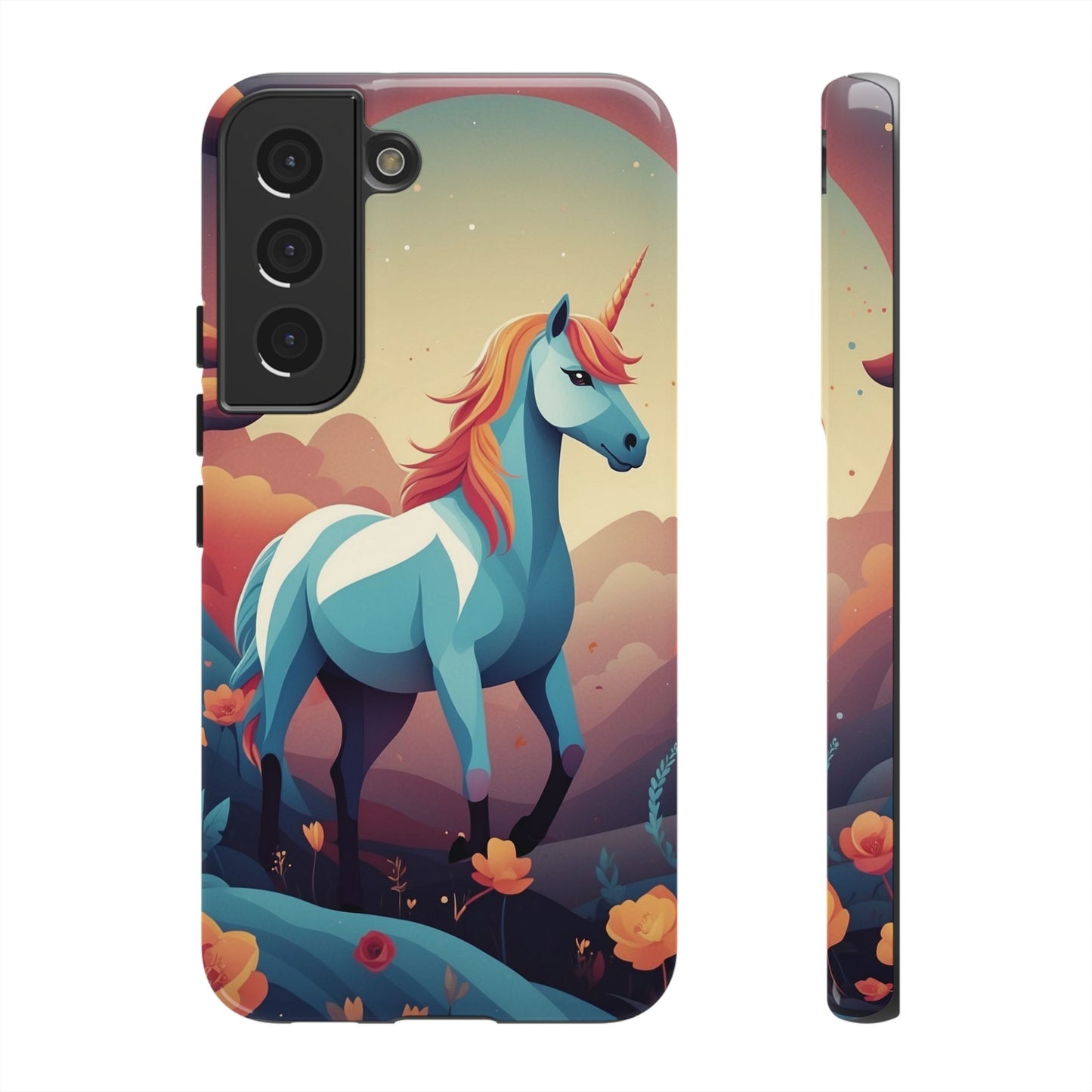Stylised Unicorn Design Phone Case
