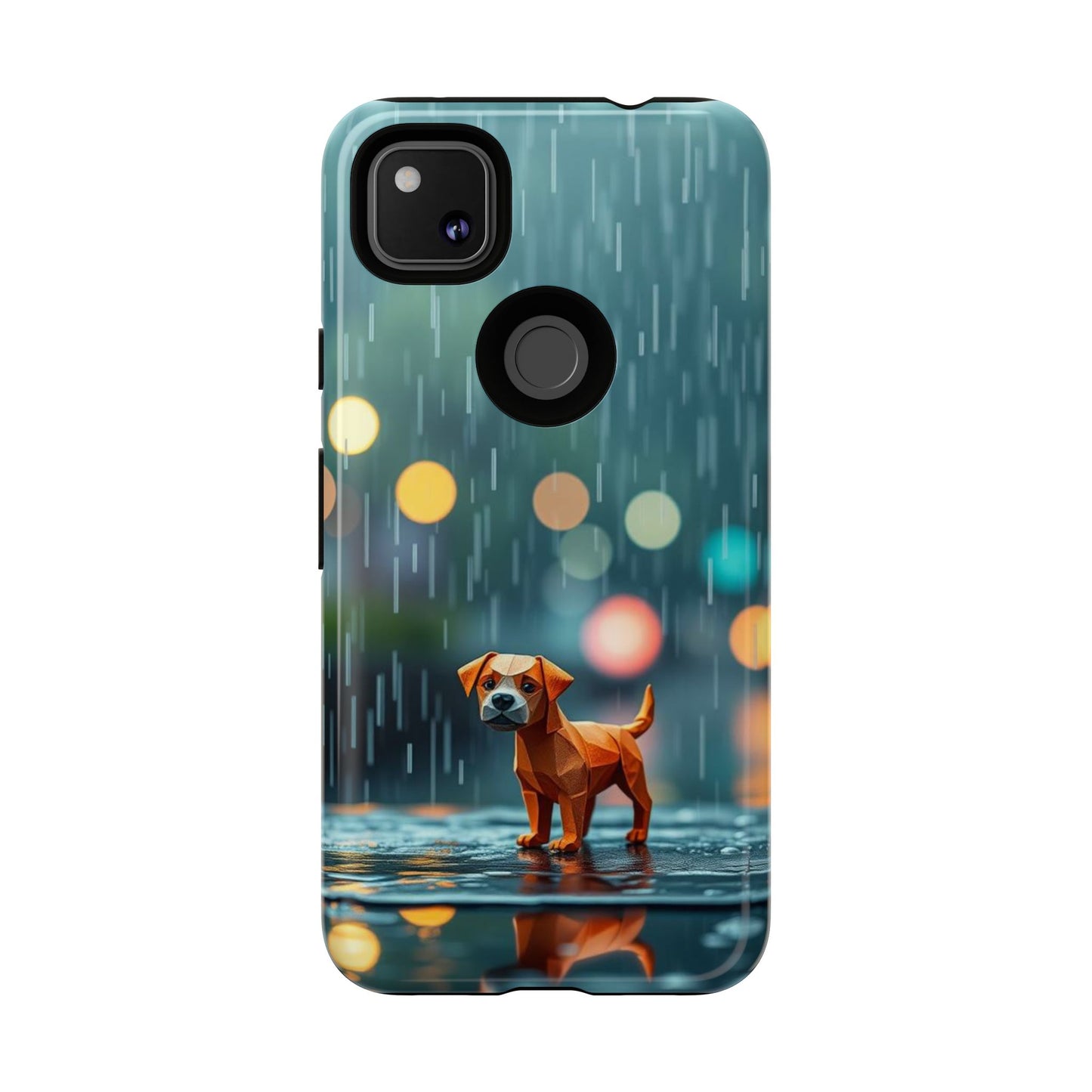 Origami 'Soggy Dog' Design Phone Case