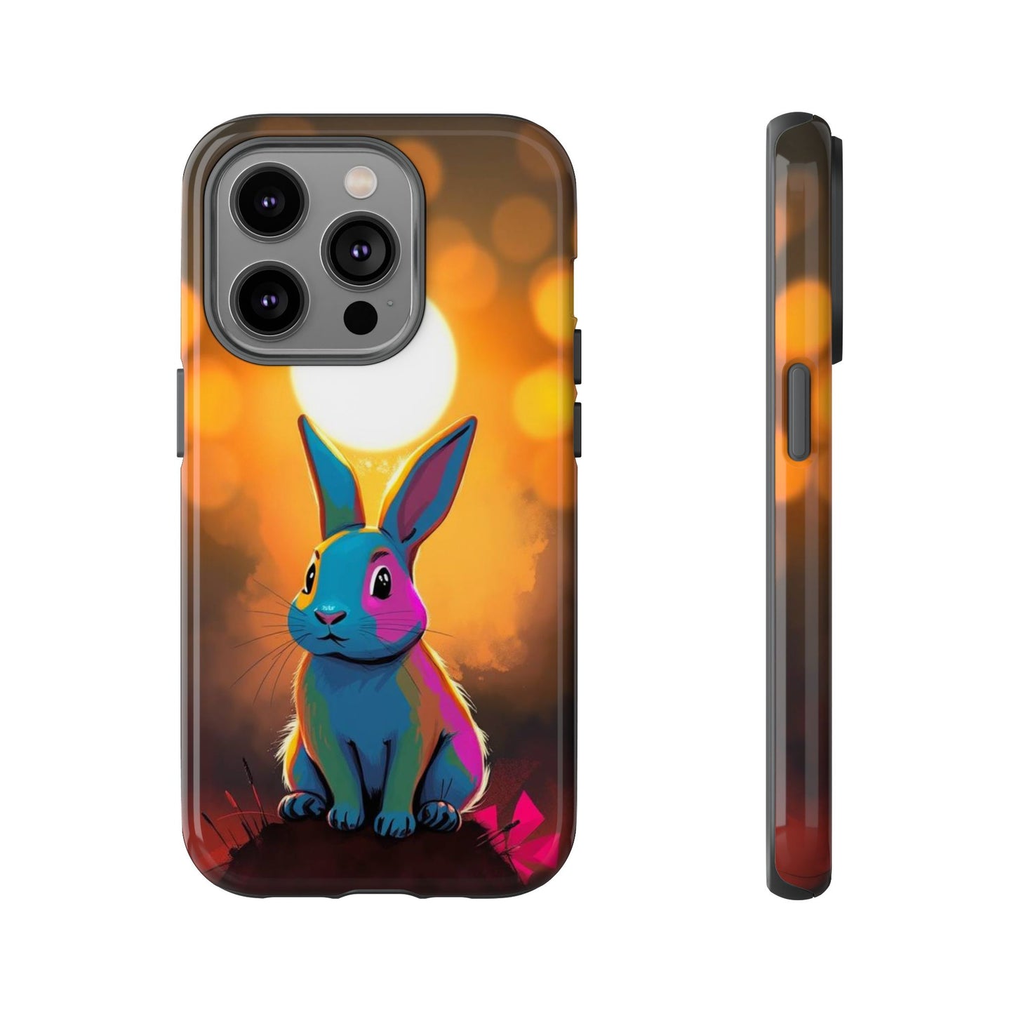 Pop Art Rabbit Design Phone Case