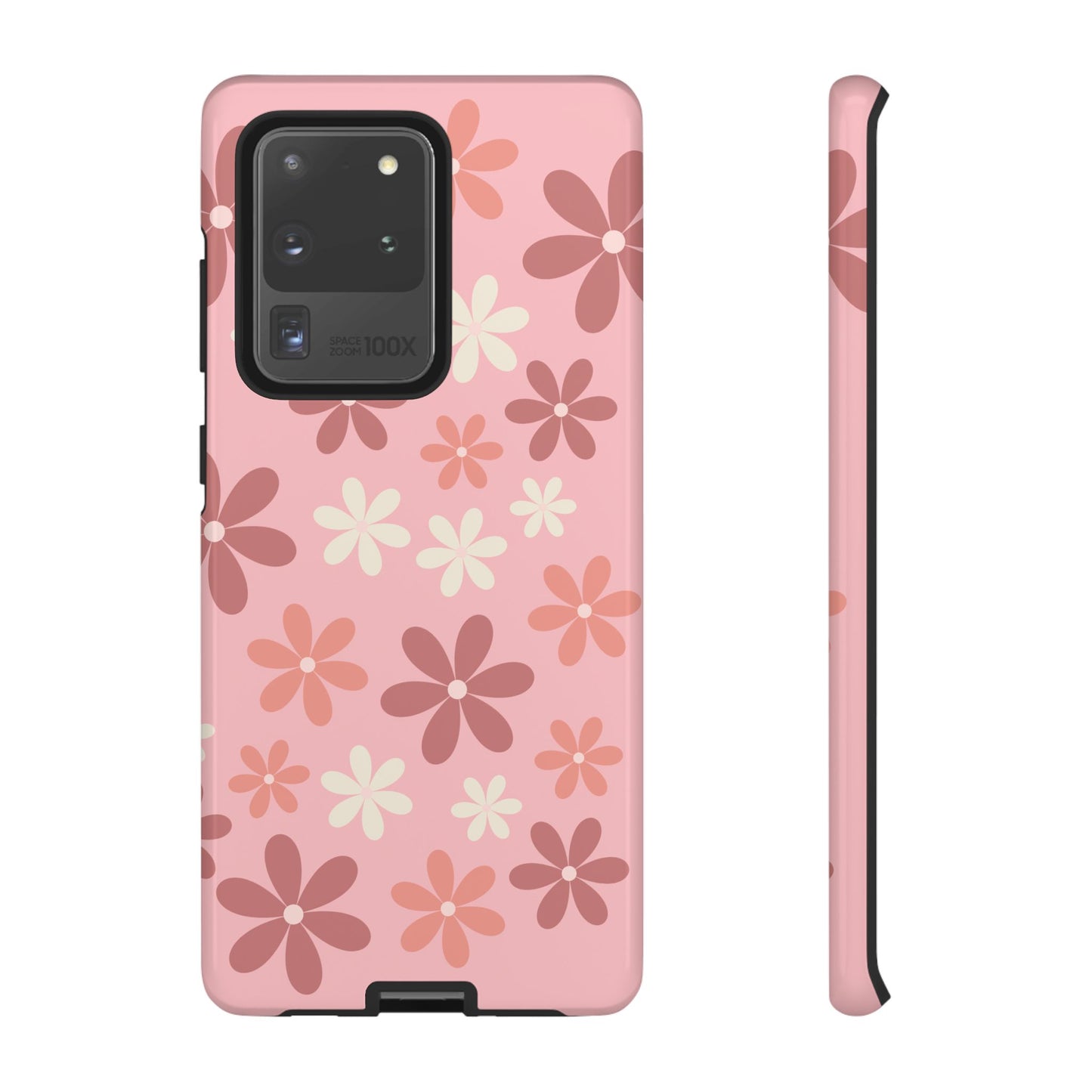 'Pink Floral Pattern' Phone Case