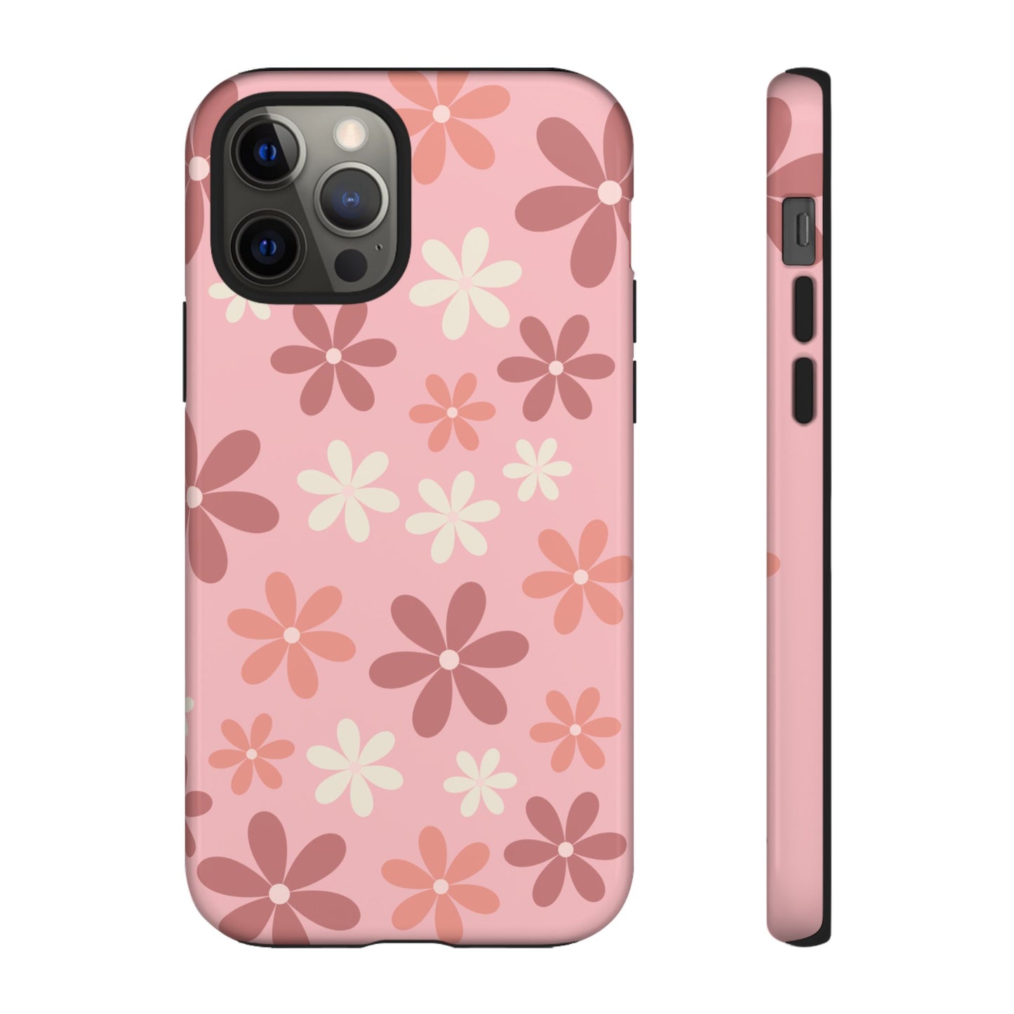'Pink Floral Pattern' Phone Case
