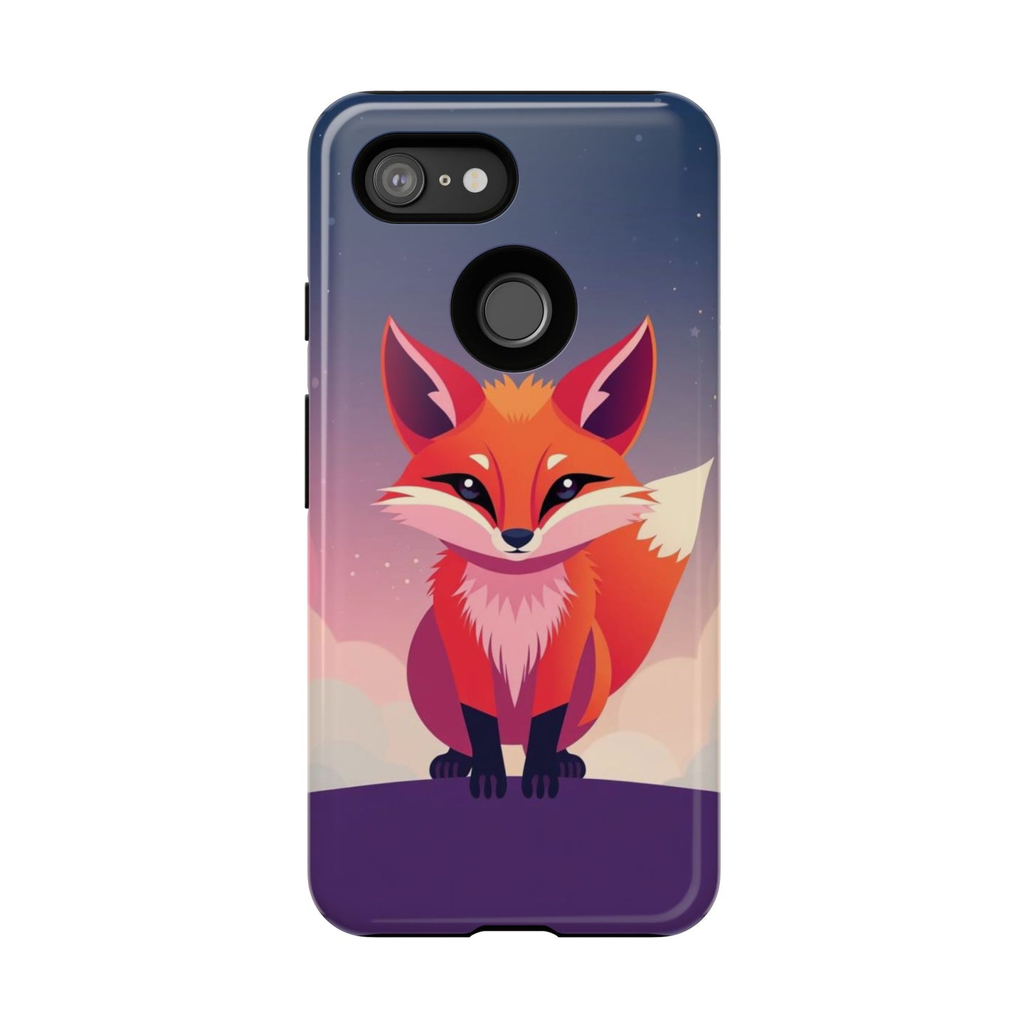 Pop Art Fox Design Phone Case