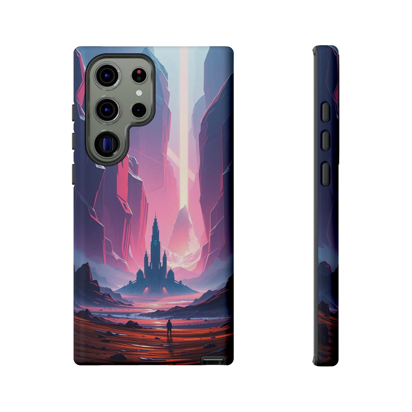 Alien Fortress Design Phone Case