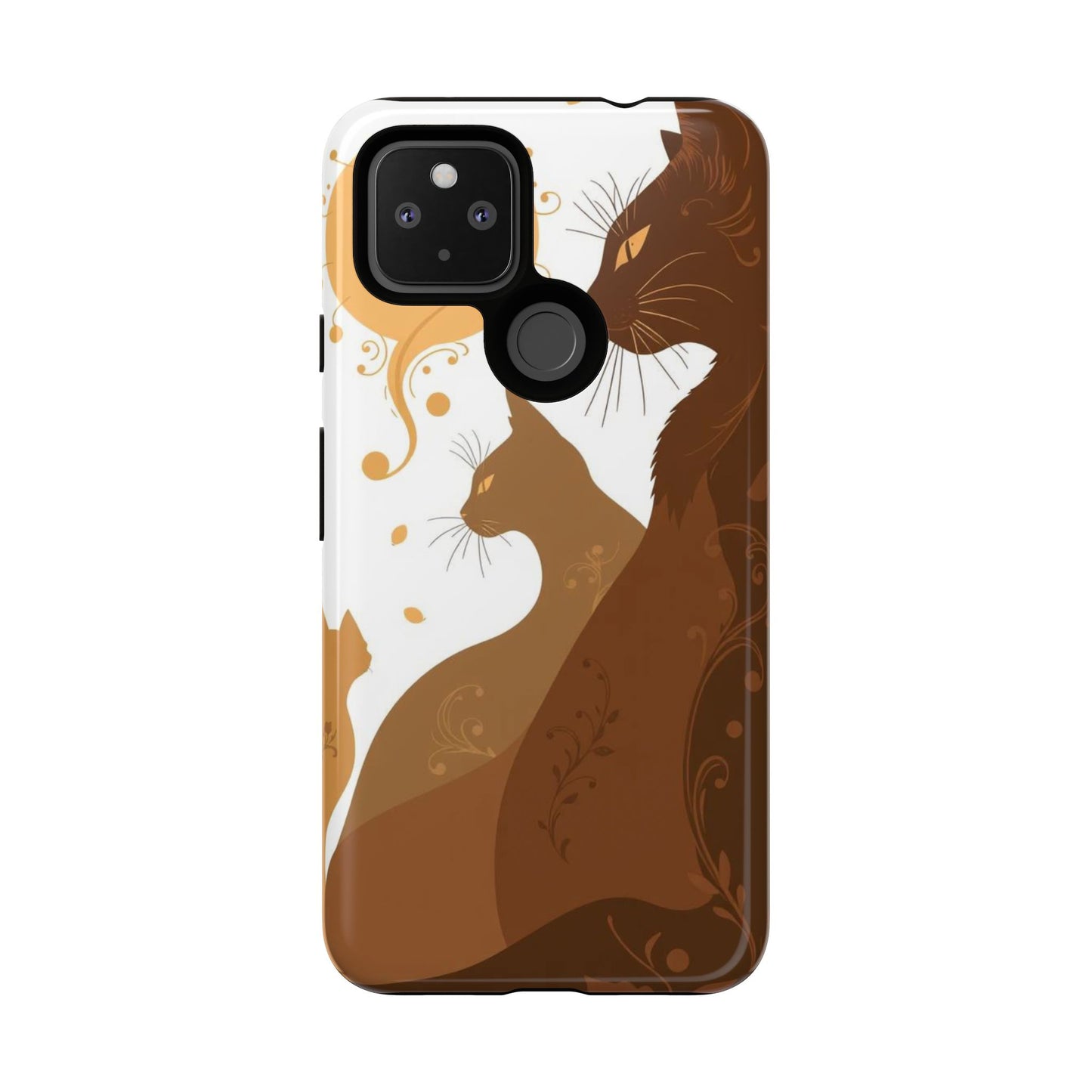 Abstract Cat Pattern Design Phone Case