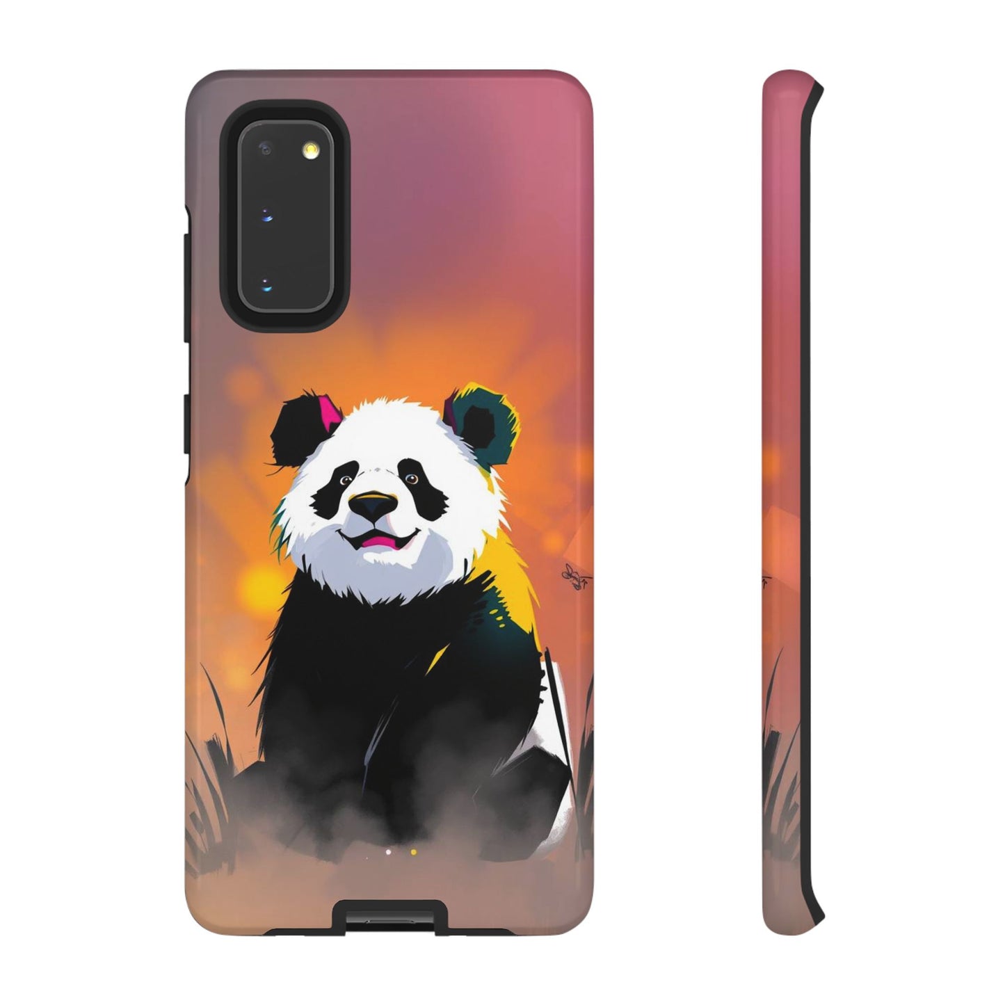 Pop Art Panda Design Phone Case