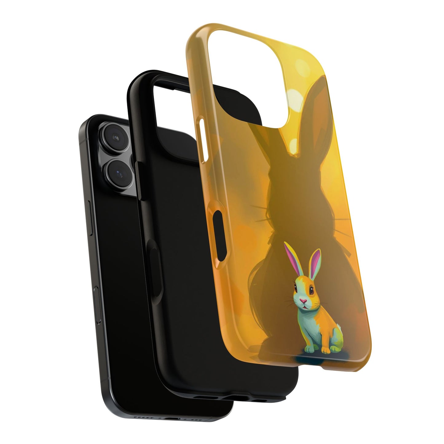 Shadow Rabbit Design Phone Case