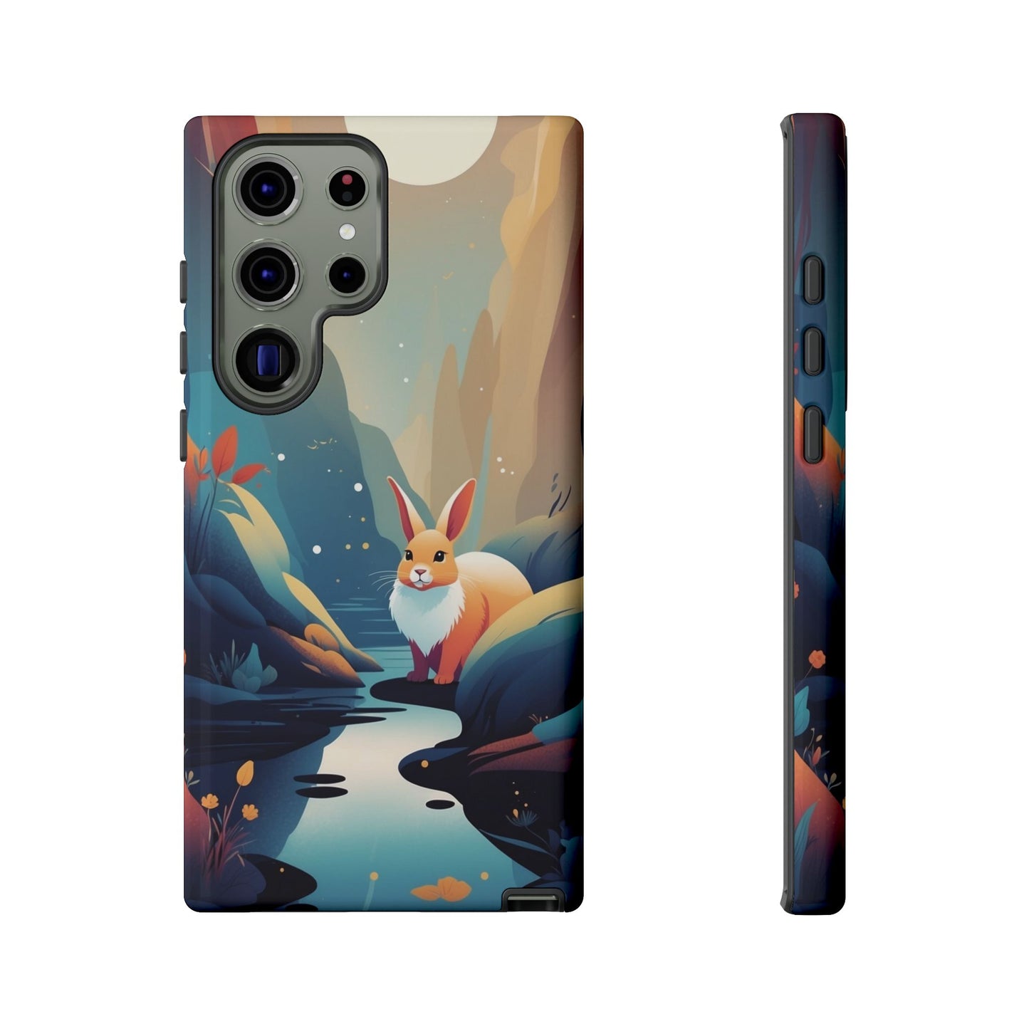 Stylised Rabbit Design Phone Case